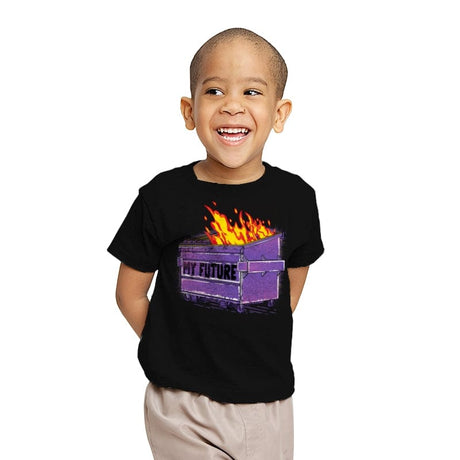 My Future - Youth T-Shirts RIPT Apparel X-small / Black
