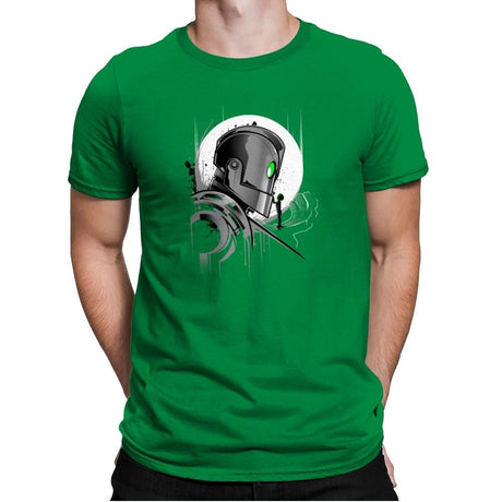 My Giant Friend - Graffitees - Mens Premium T-Shirts RIPT Apparel Small / Kelly Green