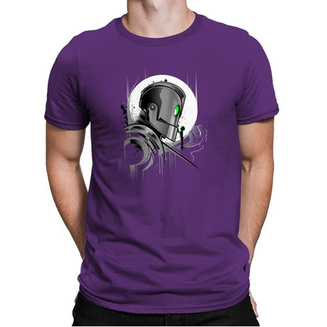 My Giant Friend - Graffitees - Mens Premium T-Shirts RIPT Apparel Small / Purple Rush