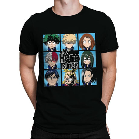 My Hero Bunch - Mens Premium T-Shirts RIPT Apparel Small / Black