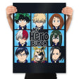 My Hero Bunch - Prints Posters RIPT Apparel 18x24 / Black