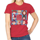 My Hero Bunch - Womens T-Shirts RIPT Apparel Small / Red