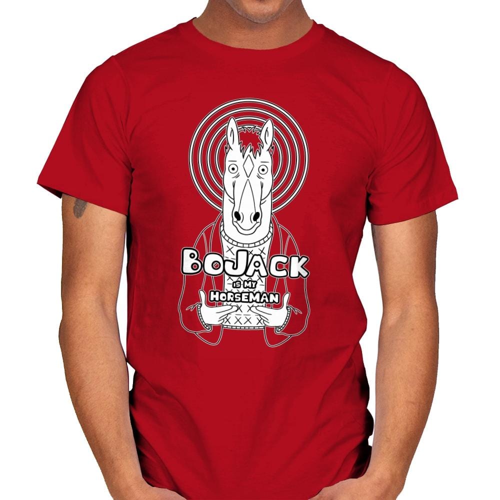 My Horseman - Mens T-Shirts RIPT Apparel Small / Red