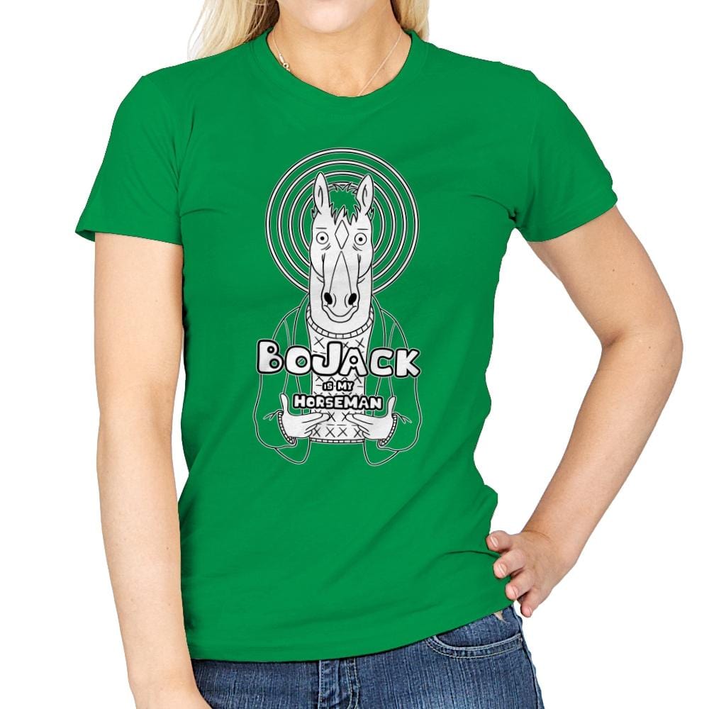 My Horseman - Womens T-Shirts RIPT Apparel Small / Irish Green