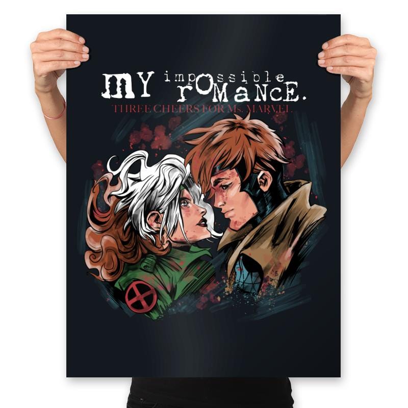 My Impossible Romance - Prints Posters RIPT Apparel 18x24 / Black
