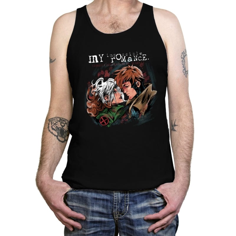 My Impossible Romance - Tanktop Tanktop RIPT Apparel X-Small / Black