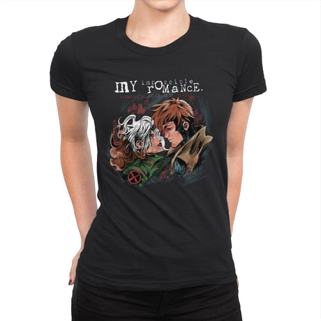 My Impossible Romance - Womens Premium T-Shirts RIPT Apparel Small / Black