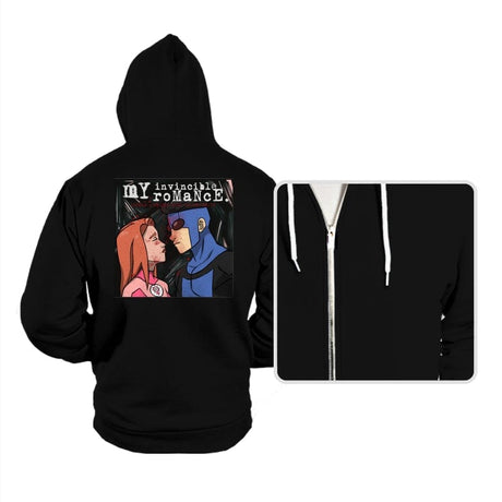 My Invincible Romance - Hoodies Hoodies RIPT Apparel Small / Black