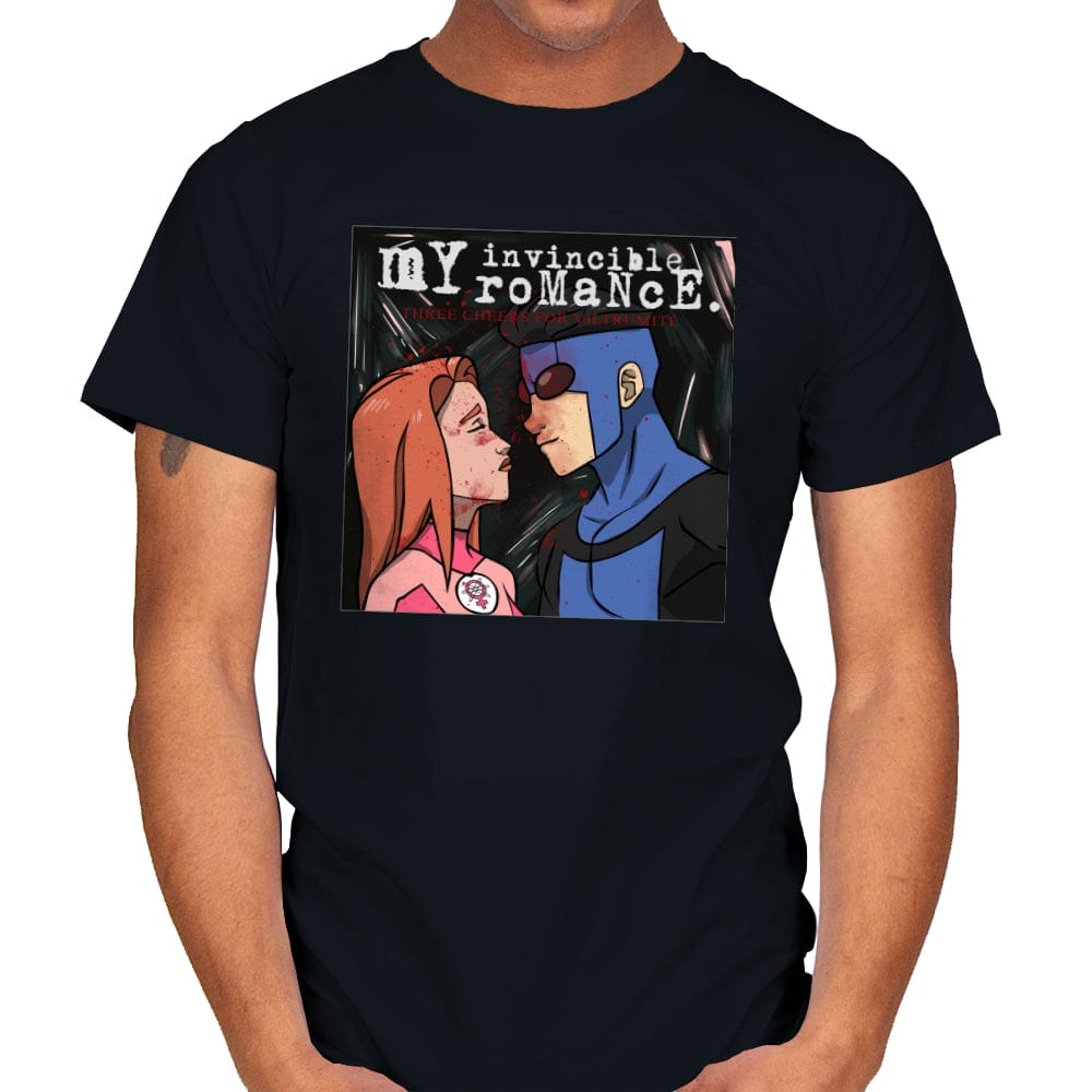 My Invincible Romance - Mens T-Shirts RIPT Apparel Small / Black