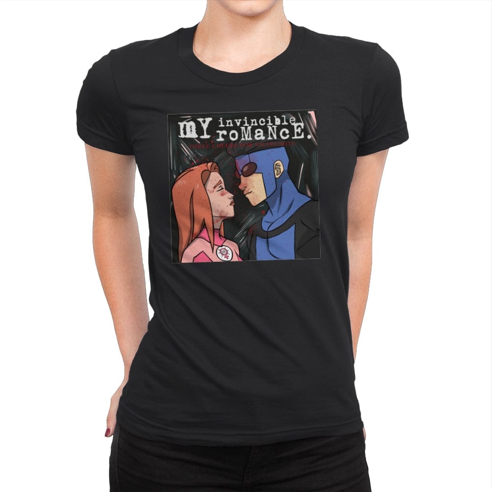 My Invincible Romance - Womens Premium T-Shirts RIPT Apparel Small / Black