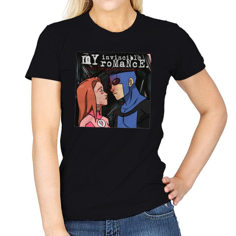My Invincible Romance - Womens T-Shirts RIPT Apparel Small / Black