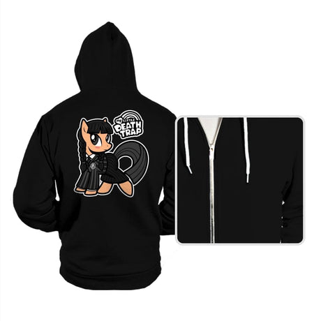 My Little Death Trap - Hoodies Hoodies RIPT Apparel Small / Black