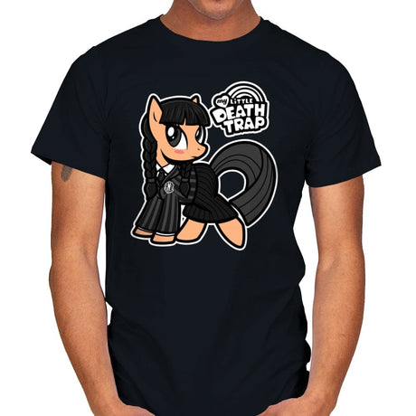 My Little Death Trap - Mens T-Shirts RIPT Apparel Small / Black