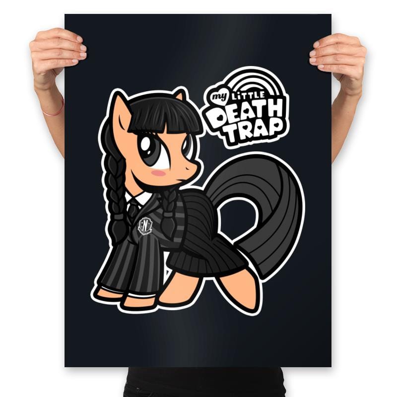 My Little Death Trap - Prints Posters RIPT Apparel 18x24 / Black