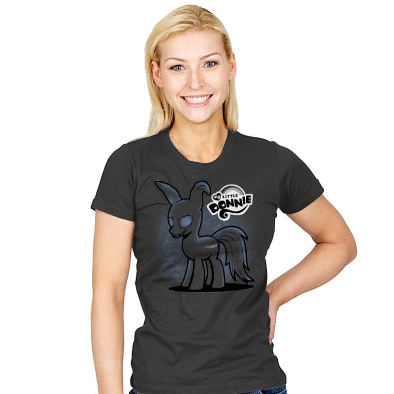 My Little Donnie - Womens T-Shirts RIPT Apparel Small / Charcoal
