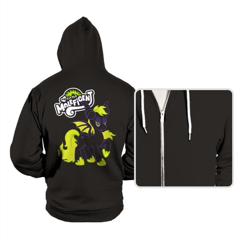 My Little Mally - Hoodies Hoodies RIPT Apparel Small / Black