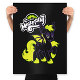My Little Mally - Prints Posters RIPT Apparel 18x24 / Black