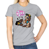 My Little Nerd - Womens T-Shirts RIPT Apparel Small / Sport Grey
