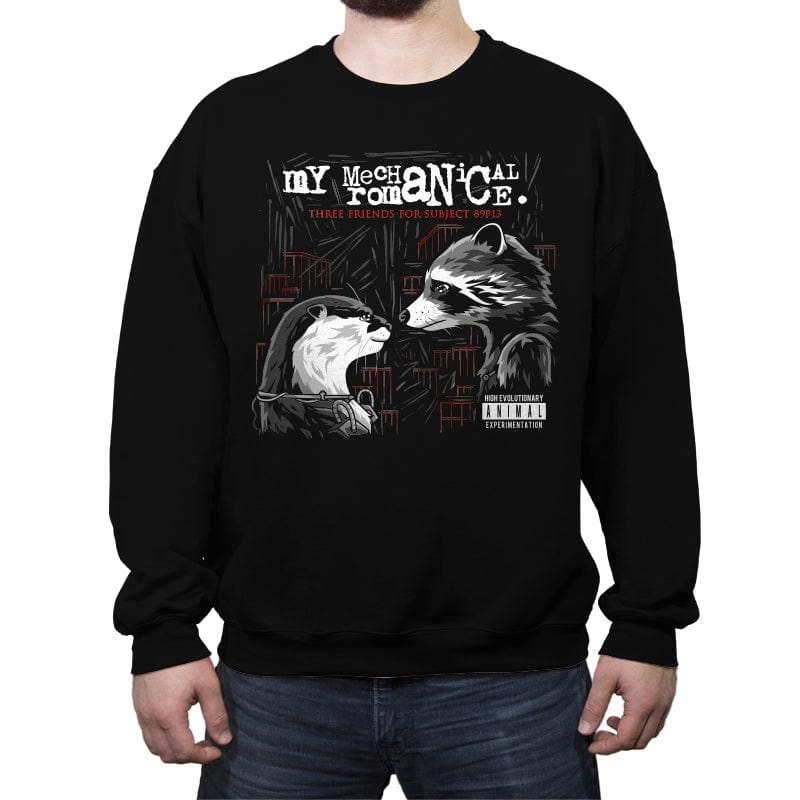 My Mechanical Romance - Crew Neck Sweatshirt Crew Neck Sweatshirt RIPT Apparel Small / Black