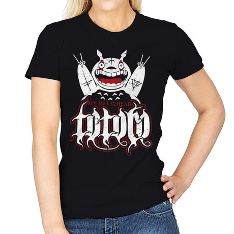 My Metalhead - Womens T-Shirts RIPT Apparel Small / Black
