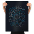My Minimal Hero - Prints Posters RIPT Apparel 18x24 / Black