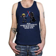 My Name is Luke - Tanktop Tanktop RIPT Apparel X-Small / Navy