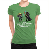 My Name is Luke - Womens Premium T-Shirts RIPT Apparel Small / Kelly