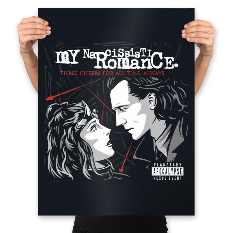 My Narcissistic Romance - Best Seller - Prints Posters RIPT Apparel 18x24 / Black
