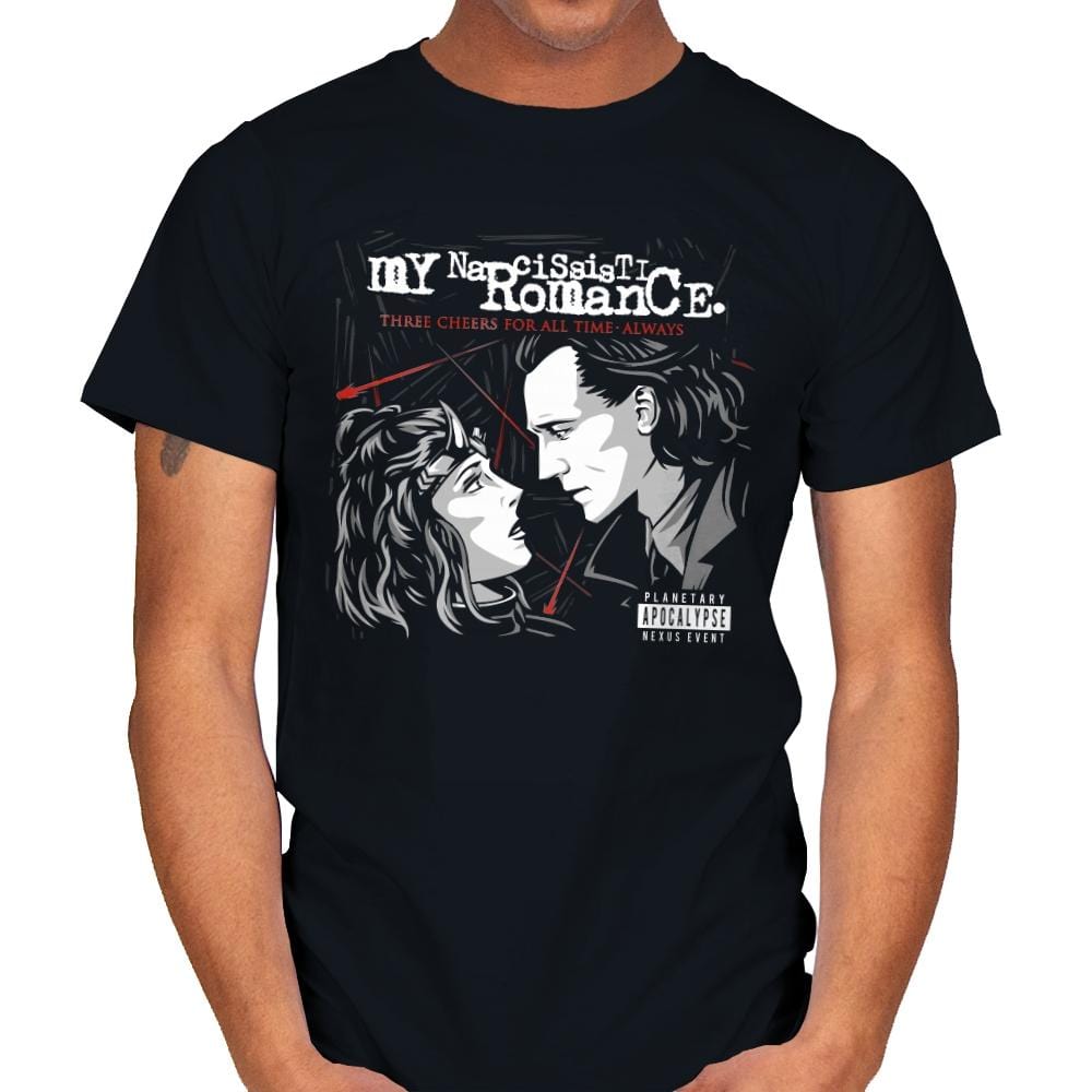 My Narcissistic Romance - Mens T-Shirts RIPT Apparel Small / Black