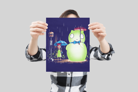 My Neighbor Kuchi Kopi - Exclusive - Metal Prints RIPT Apparel 10x10 inch