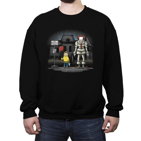 My Neighbor The Clown - Crew Neck Sweatshirt Crew Neck Sweatshirt RIPT Apparel
