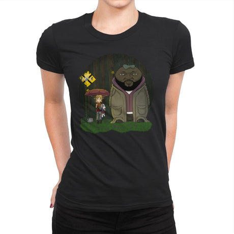 My Neighbor TommyRO - Womens Premium T-Shirts RIPT Apparel Small / Black