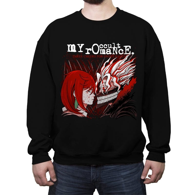 My Occult Romance - Crew Neck Sweatshirt Crew Neck Sweatshirt RIPT Apparel Small / Black