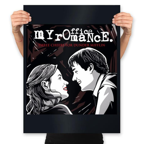 My Office Romance - Prints Posters RIPT Apparel 18x24 / Black