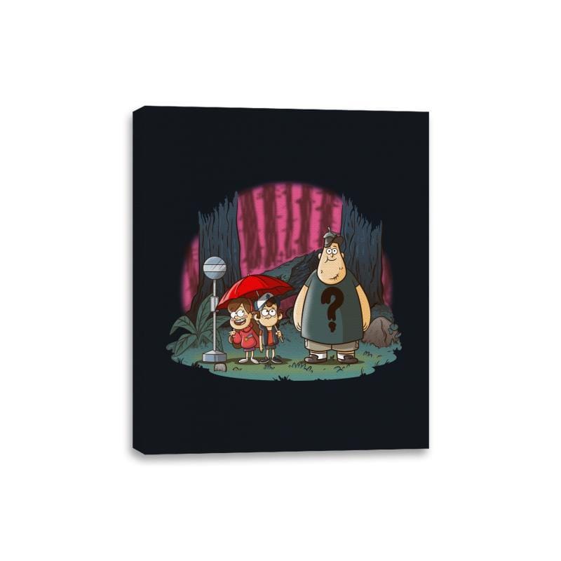 My Other Neighbours - Canvas Wraps Canvas Wraps RIPT Apparel 8x10 / Black