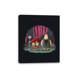My Other Neighbours - Canvas Wraps Canvas Wraps RIPT Apparel 8x10 / Black