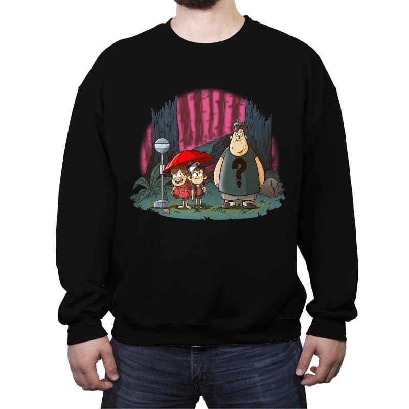 My Other Neighbours - Crew Neck Sweatshirt Crew Neck Sweatshirt RIPT Apparel Small / Black