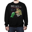 My Puppet Romance - Crew Neck Sweatshirt Crew Neck Sweatshirt RIPT Apparel Small / Black