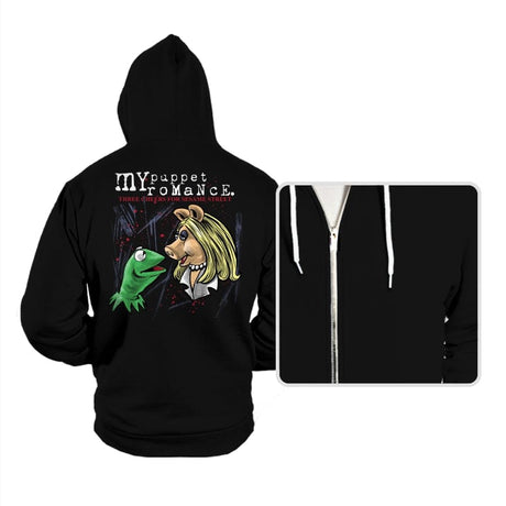 My Puppet Romance - Hoodies Hoodies RIPT Apparel Small / Black