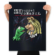 My Puppet Romance - Prints Posters RIPT Apparel 18x24 / Black