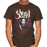 My Scary Mask - Mens T-Shirts RIPT Apparel Small / Dark Chocolate