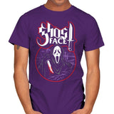 My Scary Mask - Mens T-Shirts RIPT Apparel Small / Purple