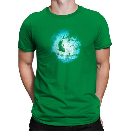 My Secret Friend - Back to Nature - Mens Premium T-Shirts RIPT Apparel Small / Kelly Green