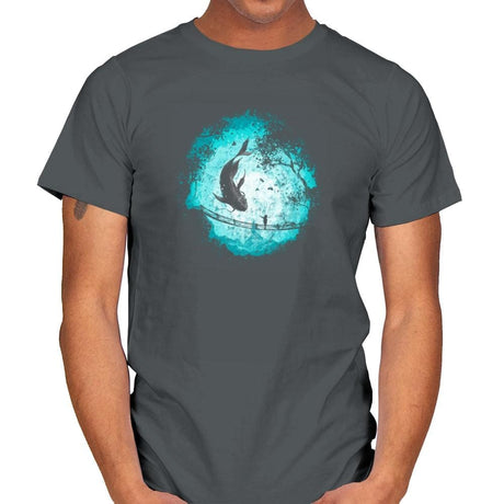 My Secret Friend - Back to Nature - Mens T-Shirts RIPT Apparel Small / Charcoal
