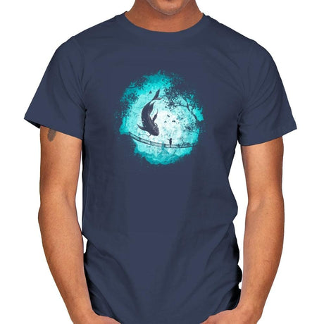 My Secret Friend - Back to Nature - Mens T-Shirts RIPT Apparel Small / Navy