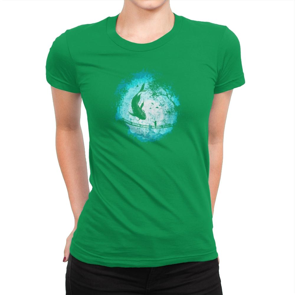 My Secret Friend - Back to Nature - Womens Premium T-Shirts RIPT Apparel Small / Kelly Green