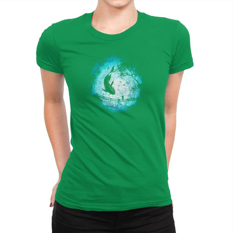 My Secret Friend - Back to Nature - Womens Premium T-Shirts RIPT Apparel Small / Kelly Green