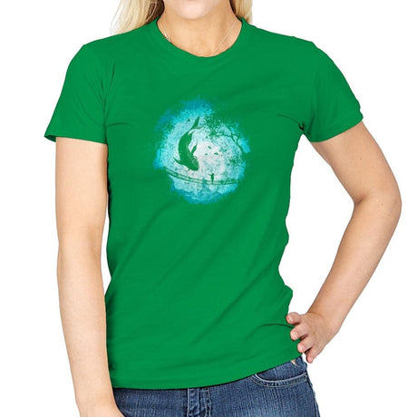 My Secret Friend - Back to Nature - Womens T-Shirts RIPT Apparel Small / Irish Green