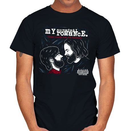 My Survival Romance! - Mens T-Shirts RIPT Apparel Small / Black