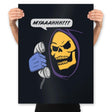 Myaaahhh!!! - Prints Posters RIPT Apparel 18x24 / Black